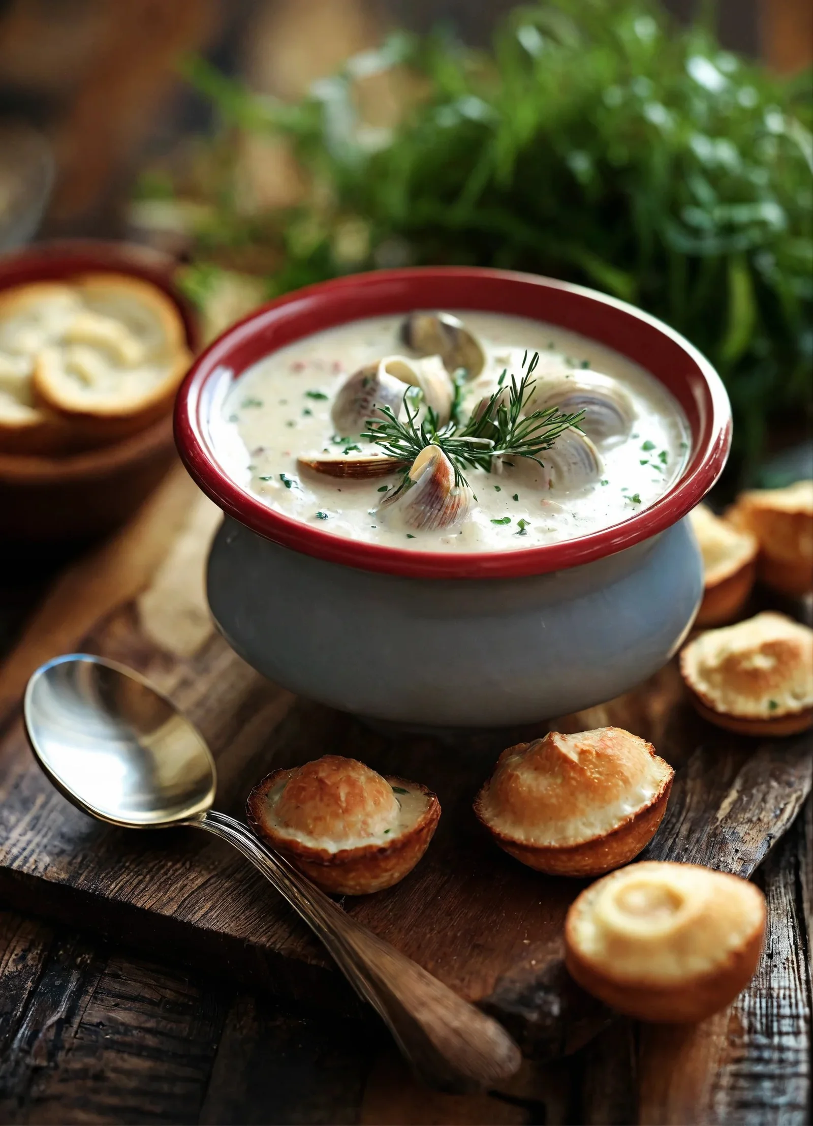Sopa de almejas