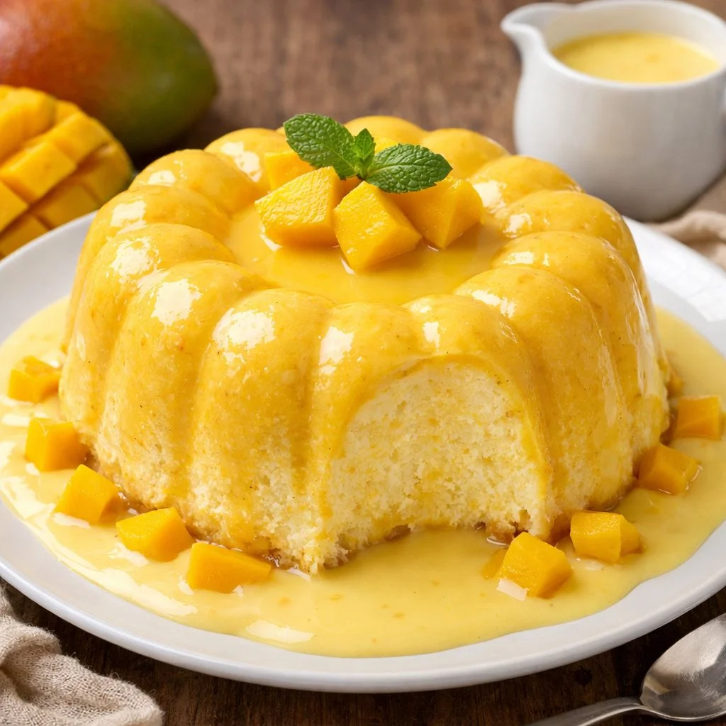 Flan de mango (Santa Marta, Magdalena)