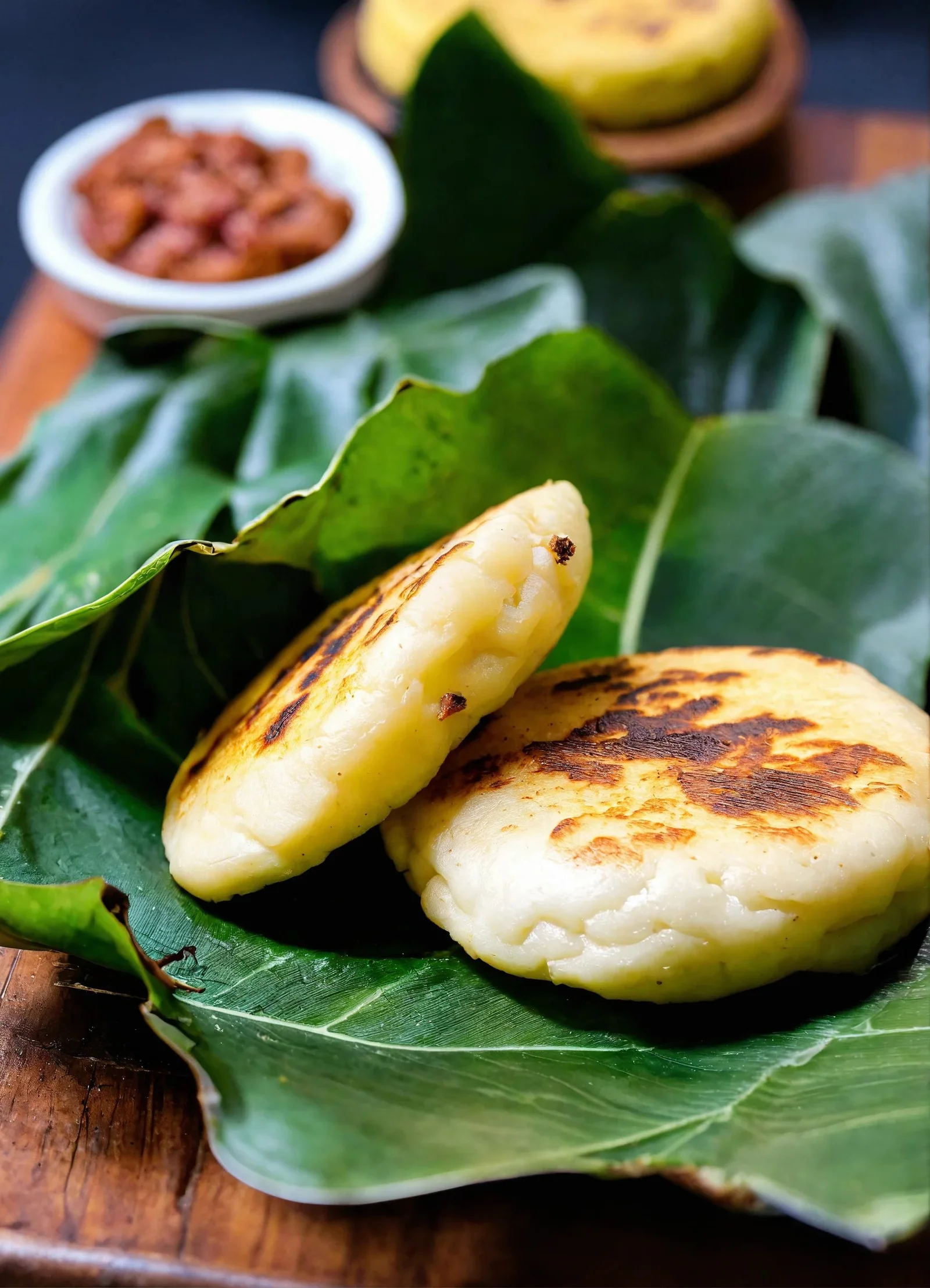Arepas de fruto del árbol del pan