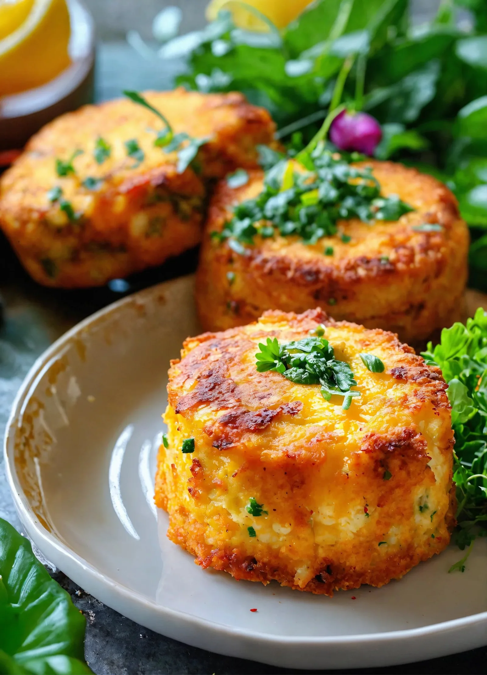 Tortas de huevos de pescado