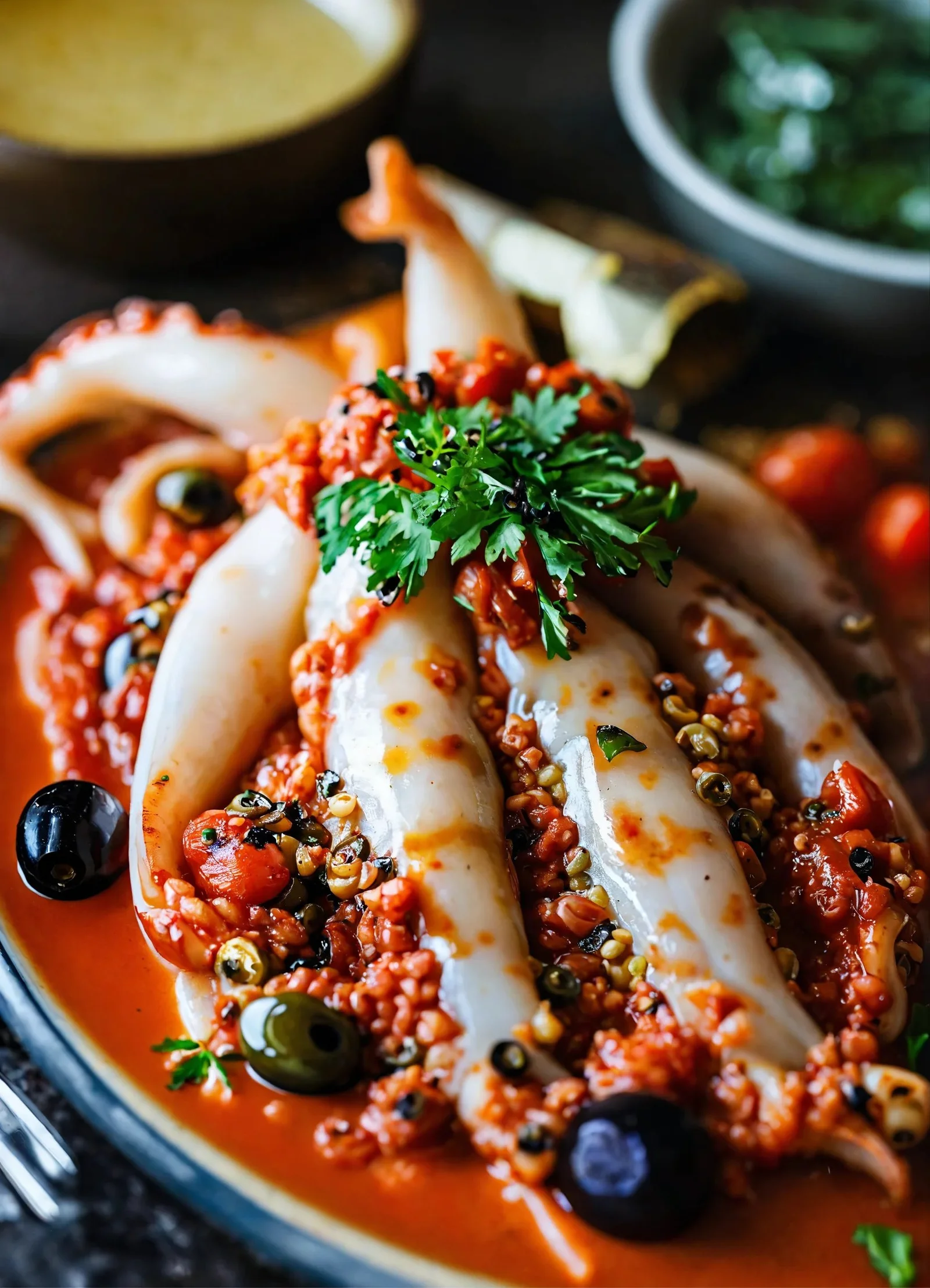 Calamares rellenos