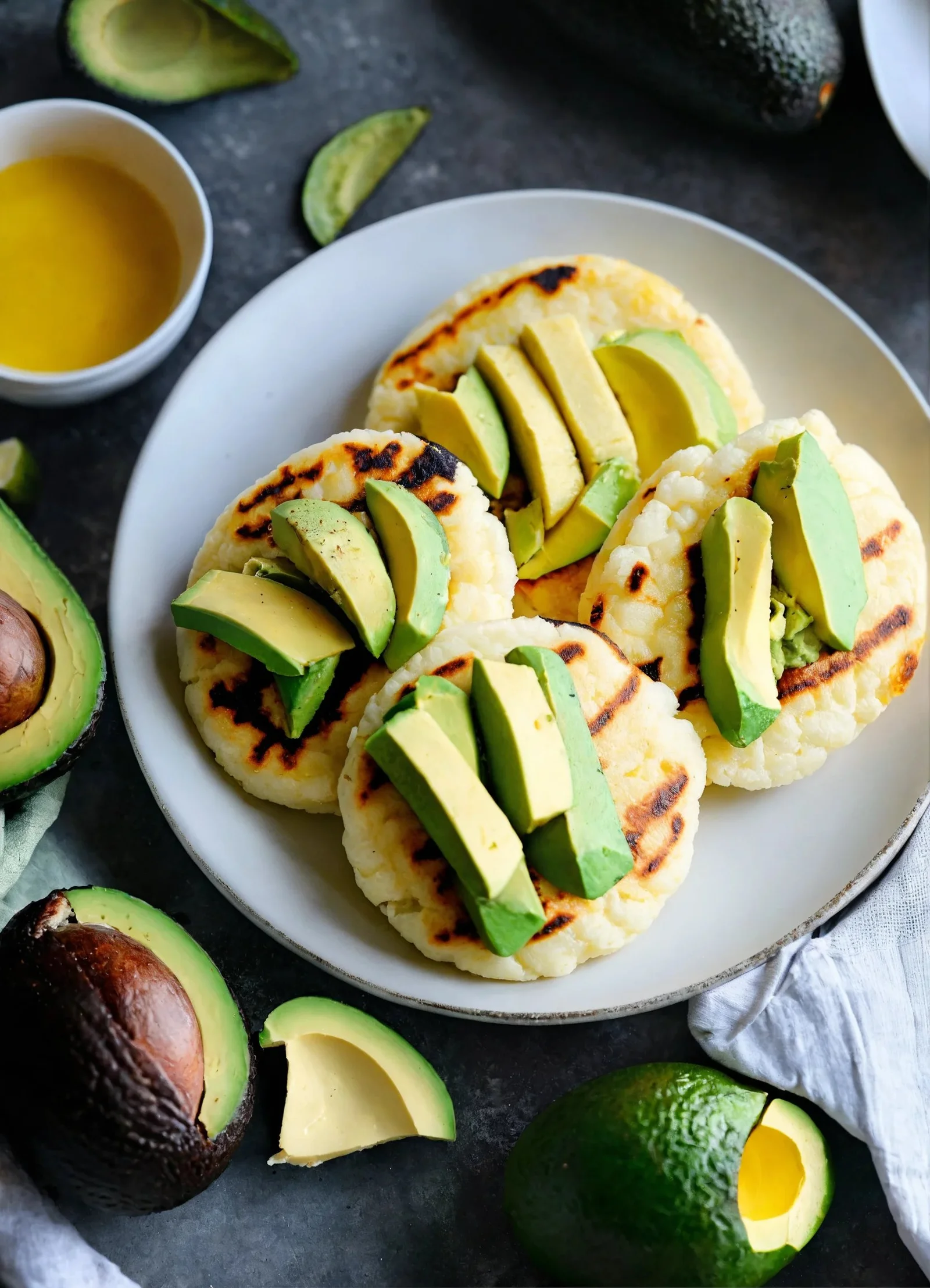 Arepa de maíz pelao