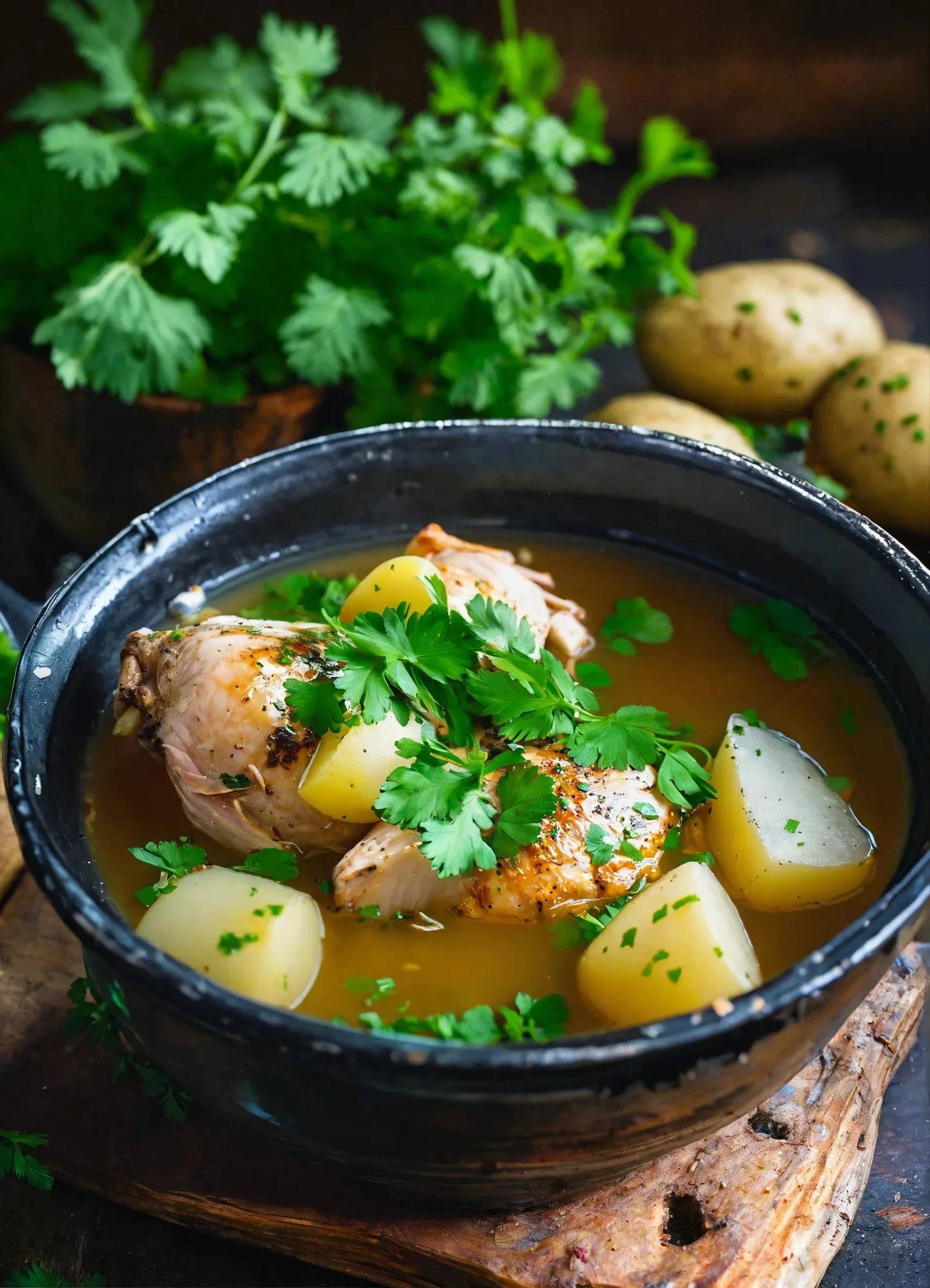 Caldo de menudencias