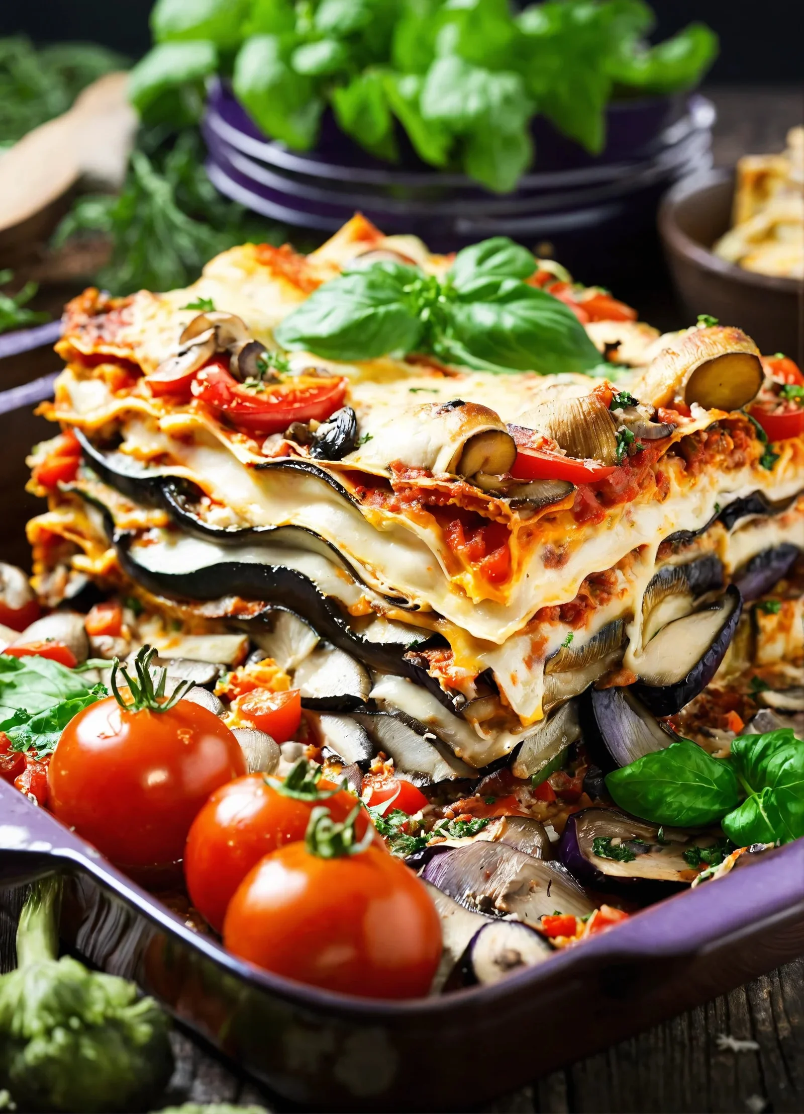 Lasaña de verduras