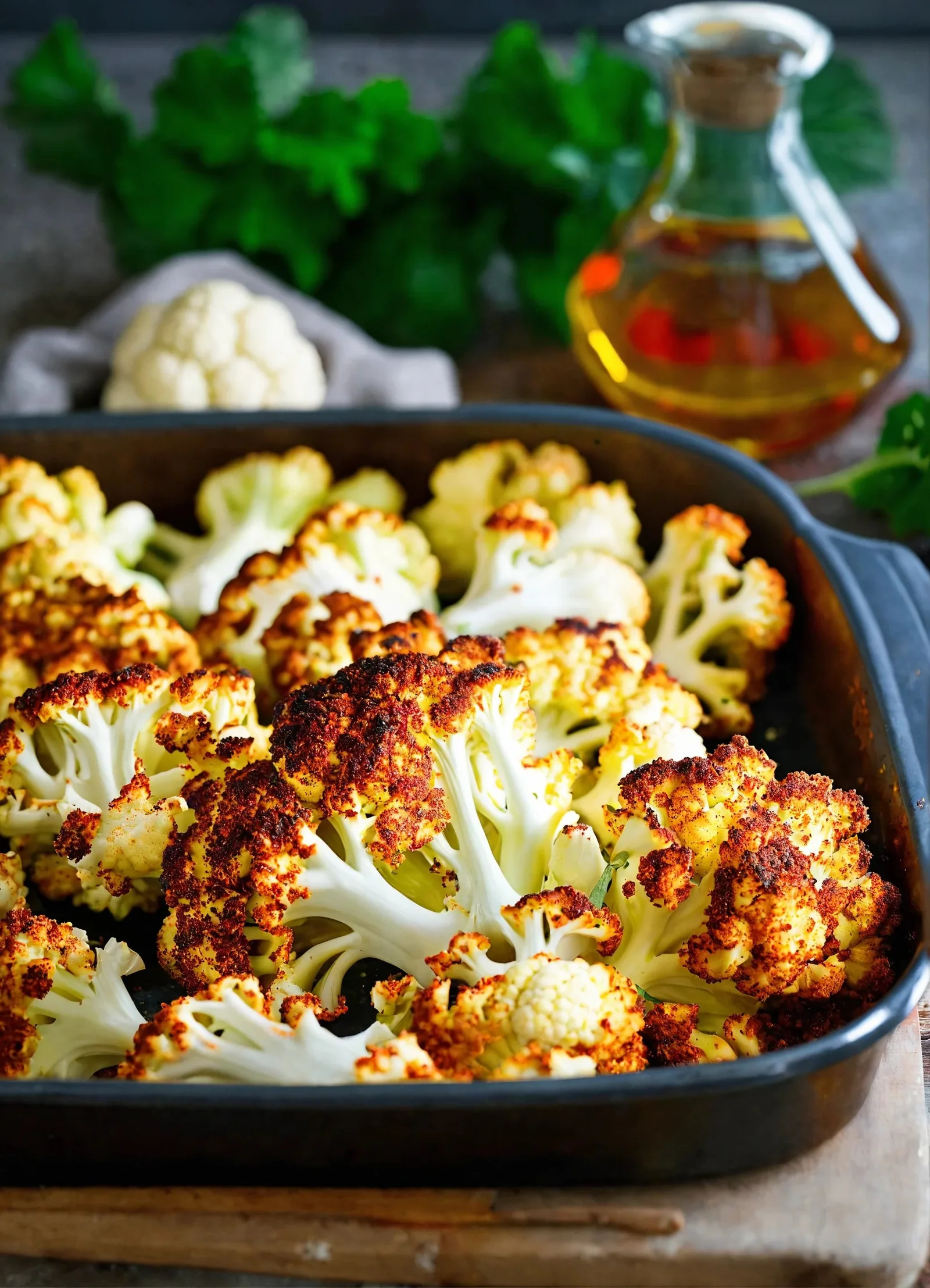 Coliflor al horno