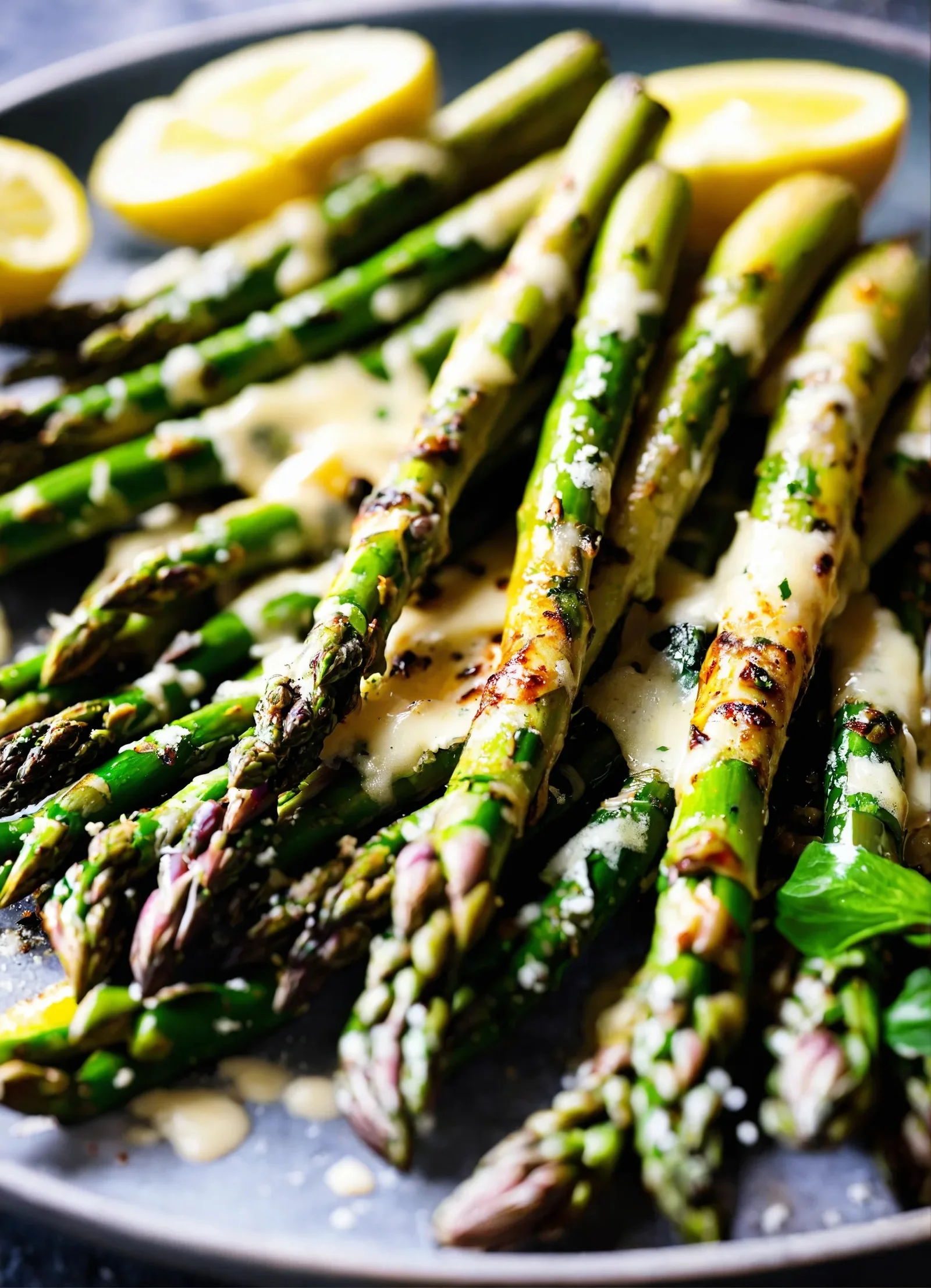 Espárragos al grill