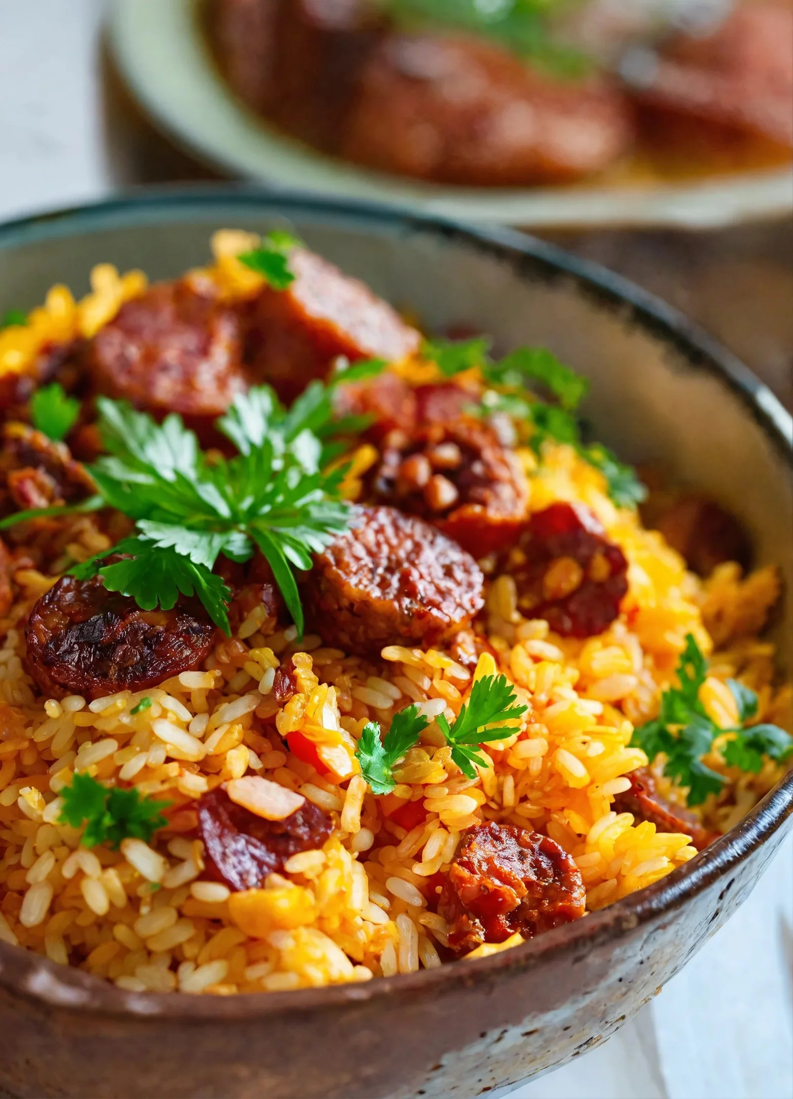 Arroz con chorizo