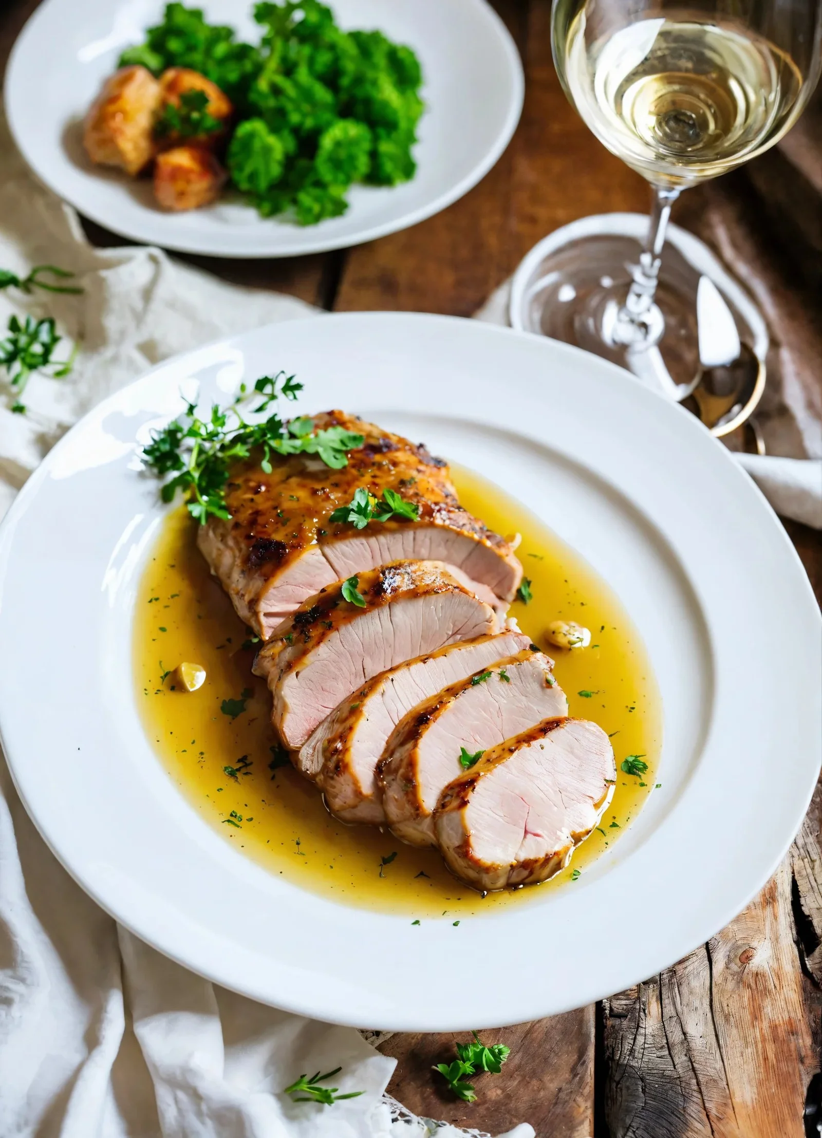 Lomo de cerdo blanco