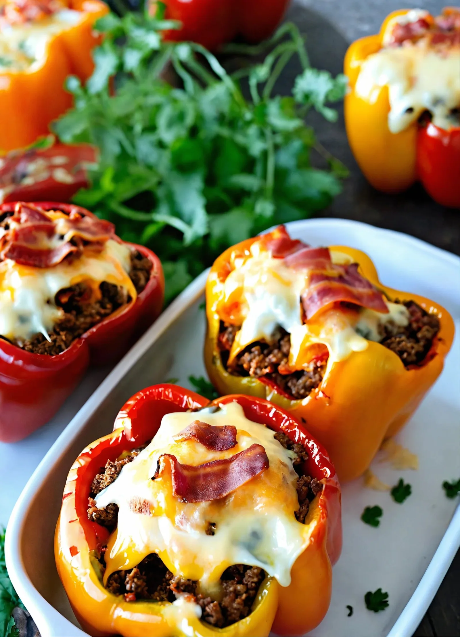 Pimentones rellenos