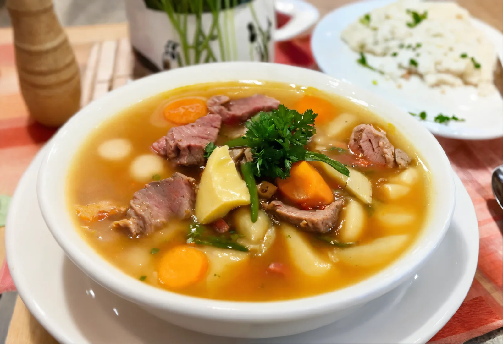 Sopa de raíces