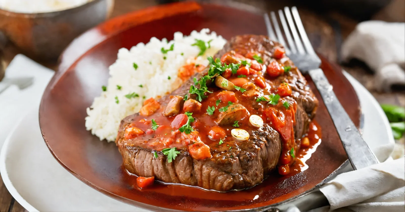Bistec a la criolla