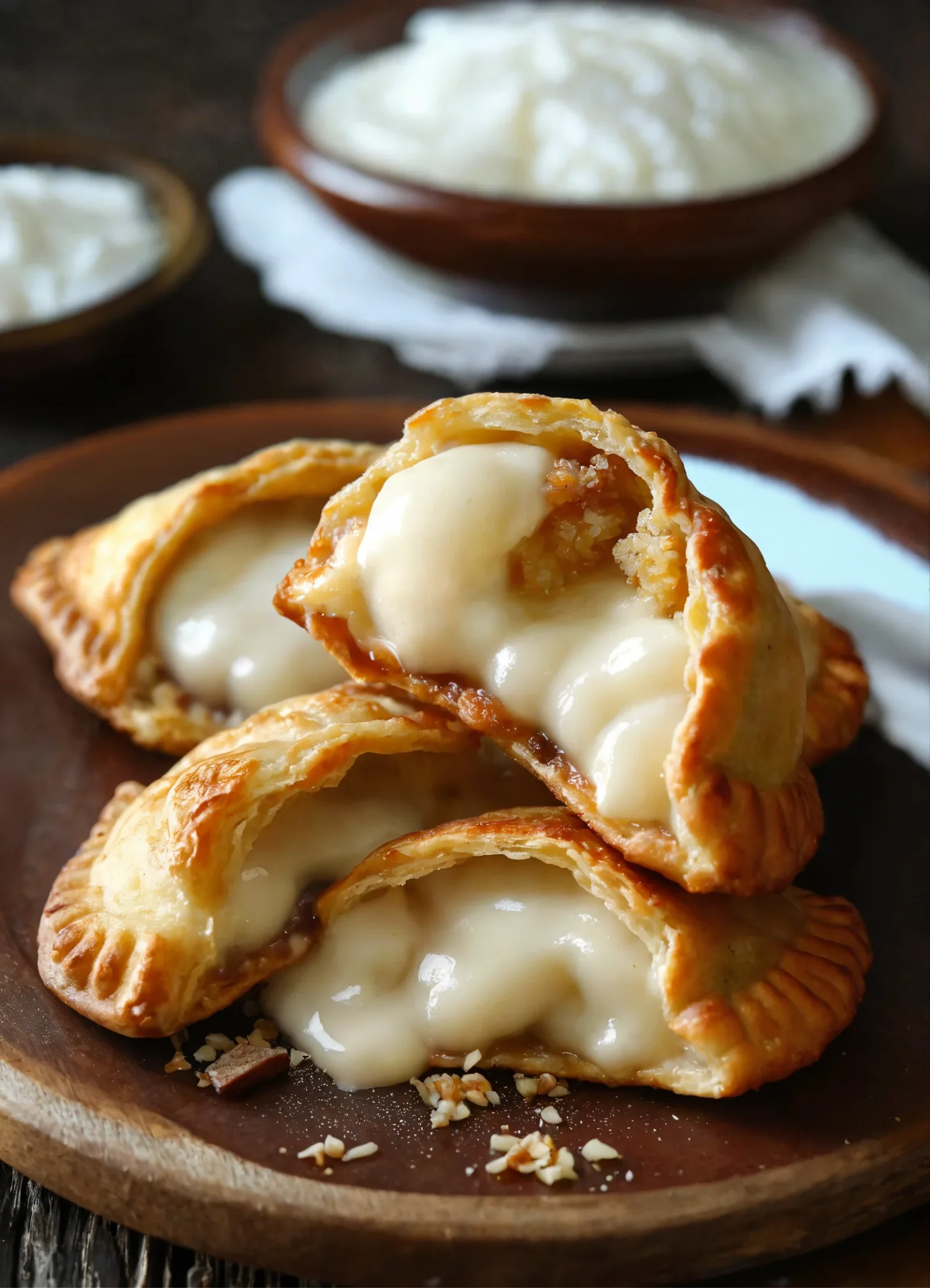 Empanadas de arroz de leche