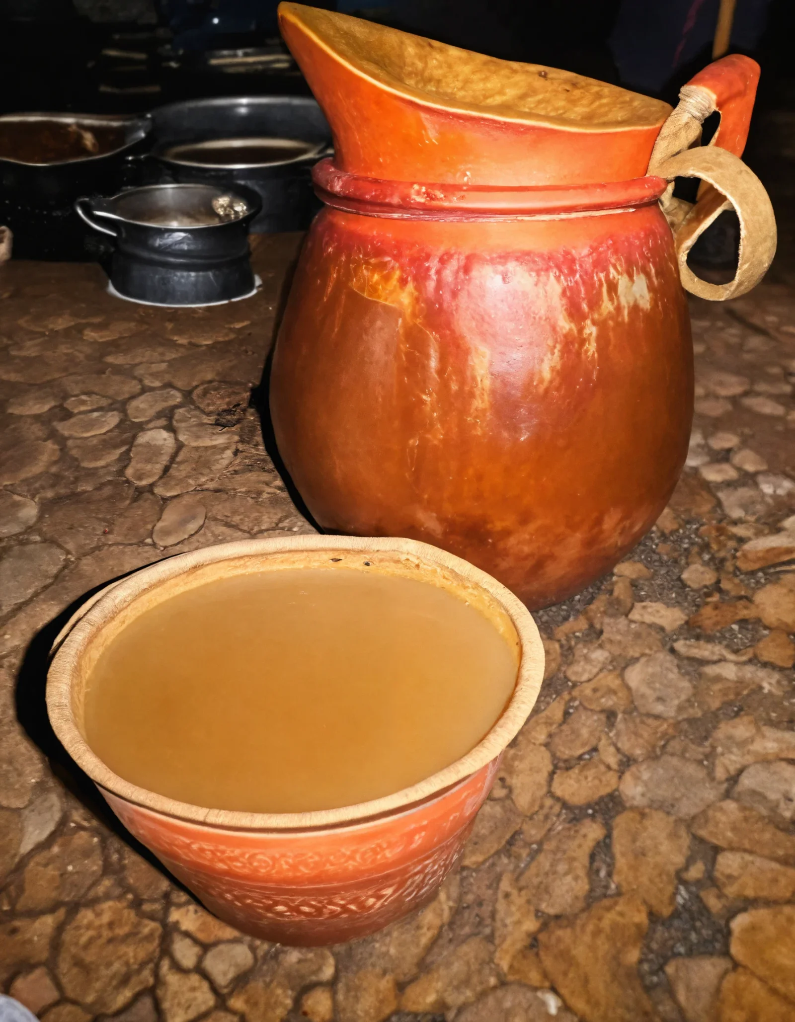 Chicha de corozo