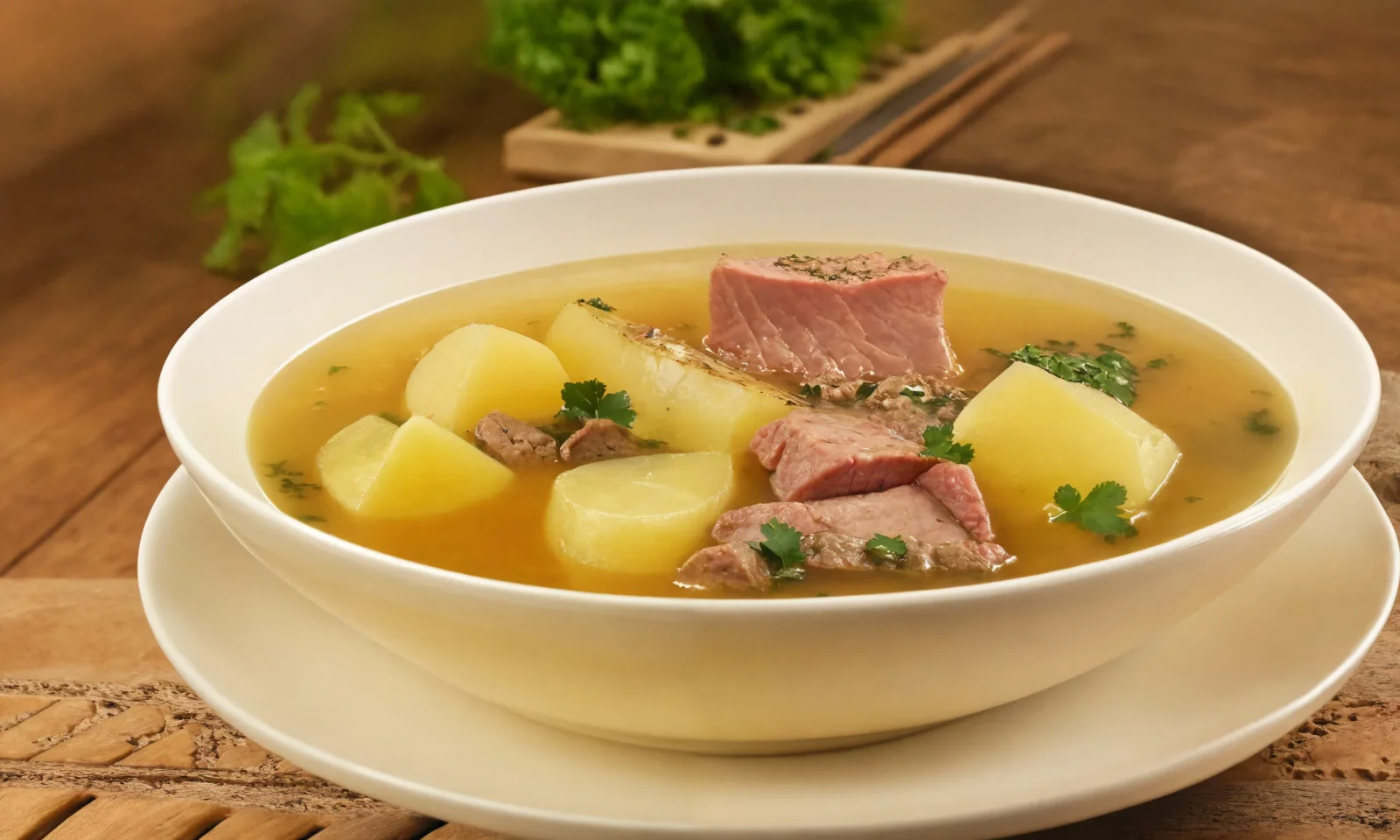 Caldo de papas