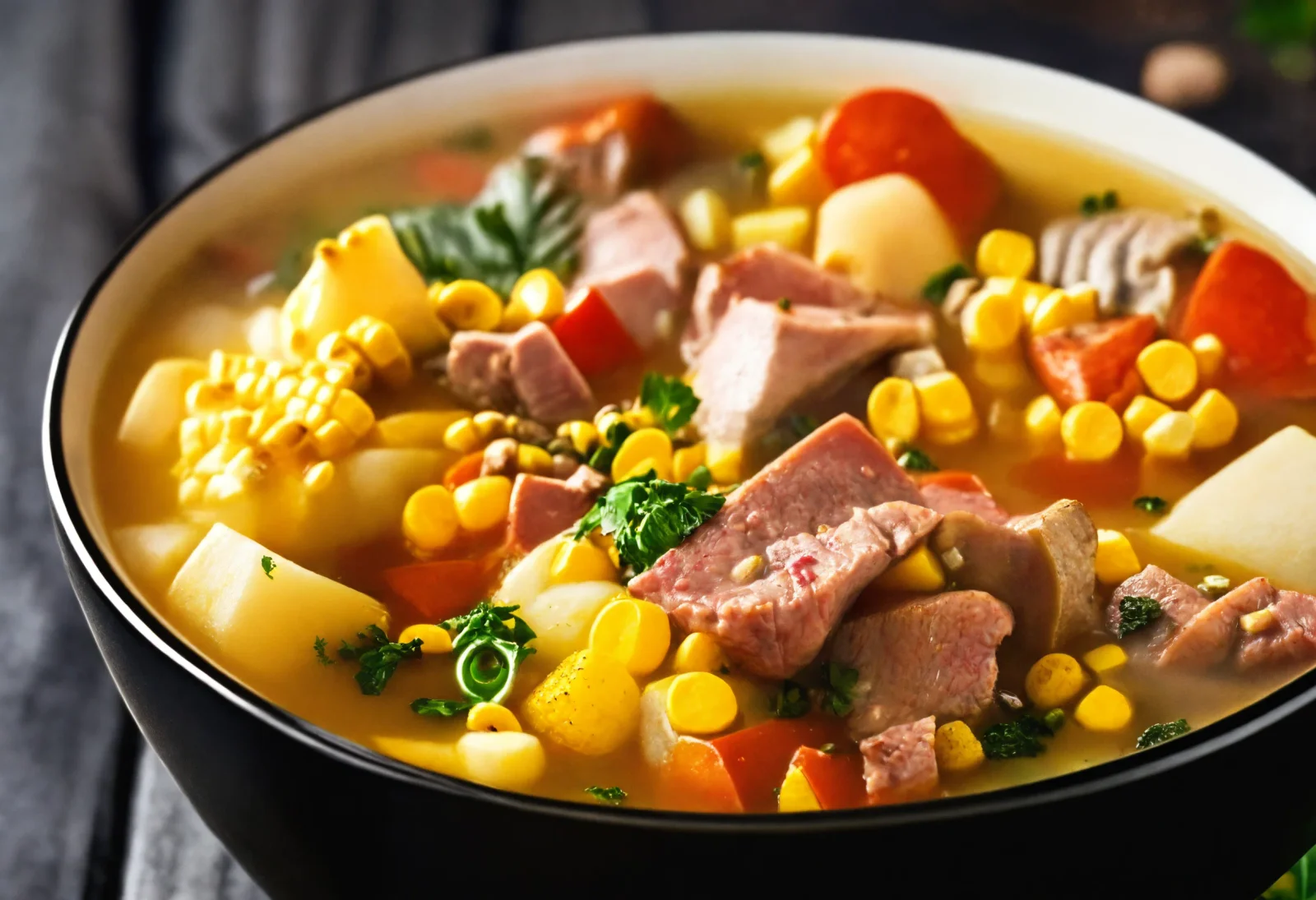 Sancocho santandereano