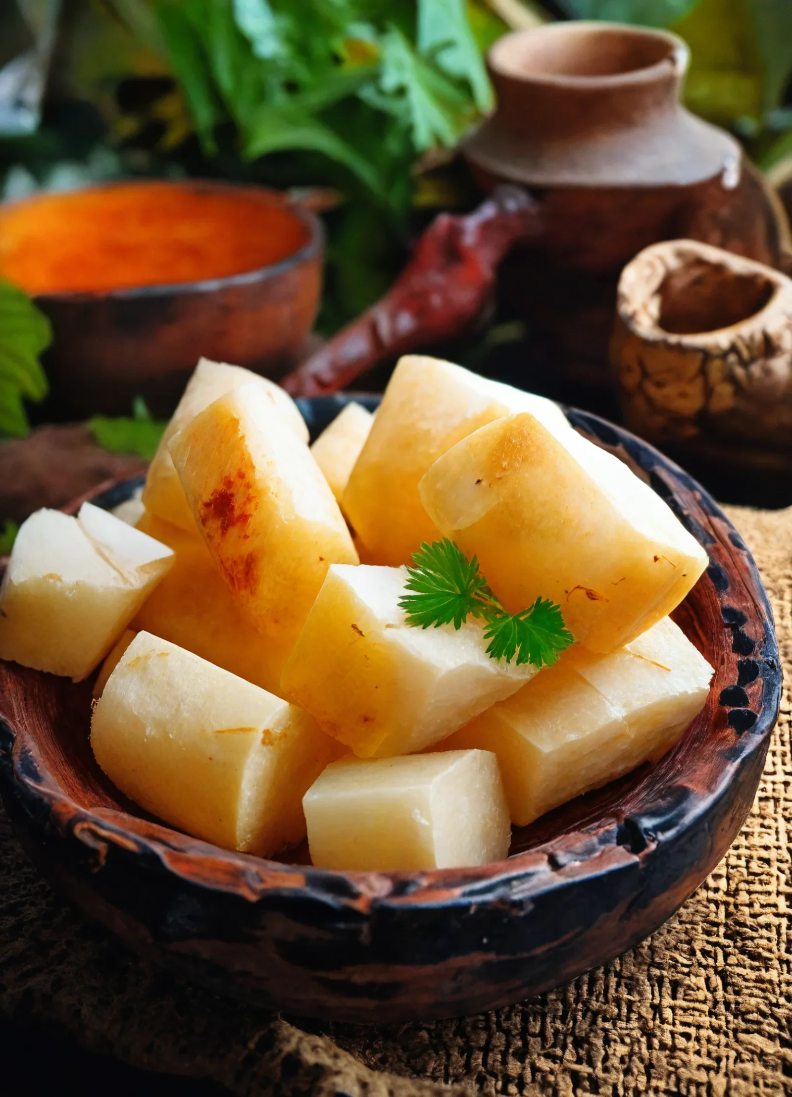 Yuca cocida