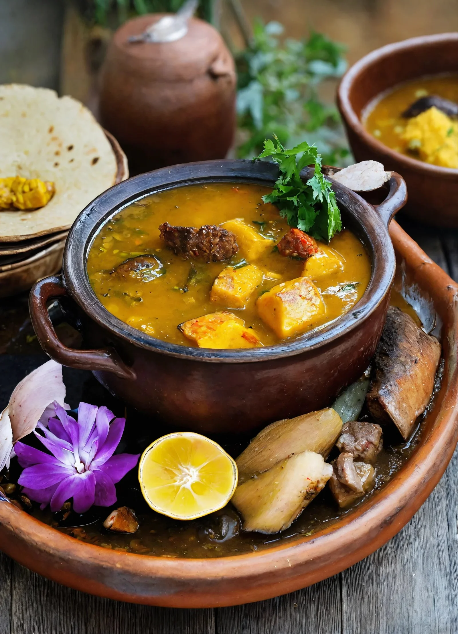 Sancocho de mulata paseadora